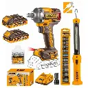 CORDLESS IMPACT WRENCH COMBO SET INGCO (COSLI23048)