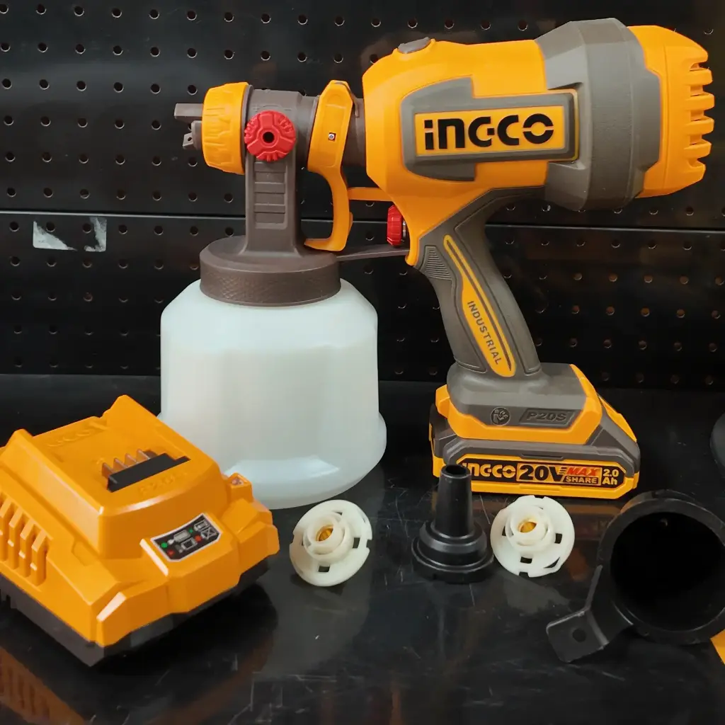 CORDLESS SPRAY GUN 20V INGCO (CSGLI20042)
