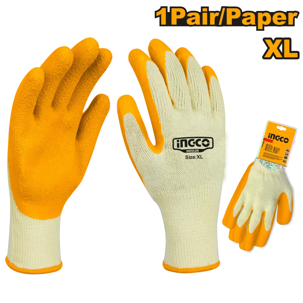LATEX GLOVES INGCO (HGVL05)