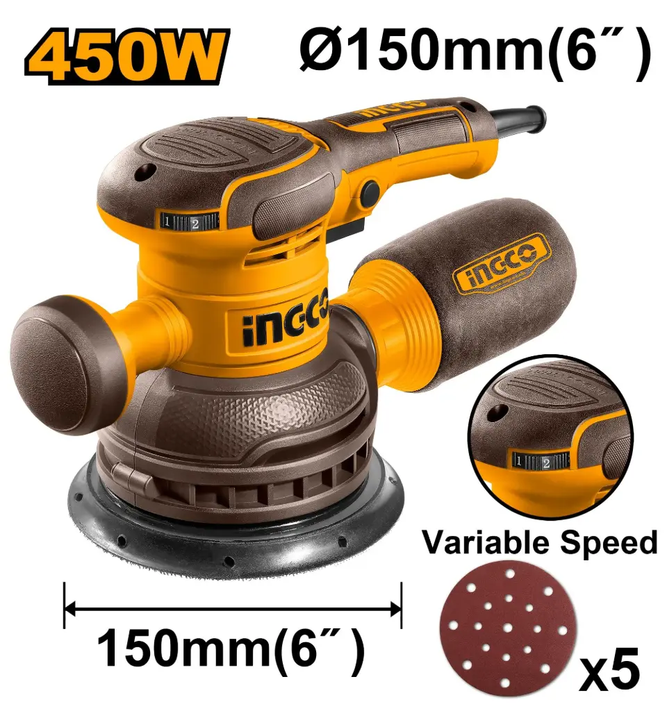 ROTARY SANDER 450W INGCO (RS4516)