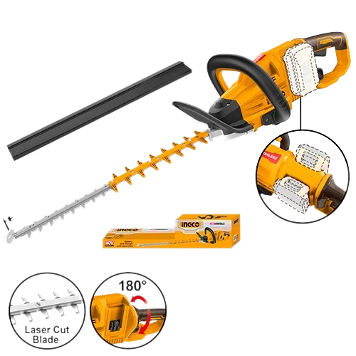 CORDLESS HEDGE TRIMMER 24" INGCO (CHTLI40028)