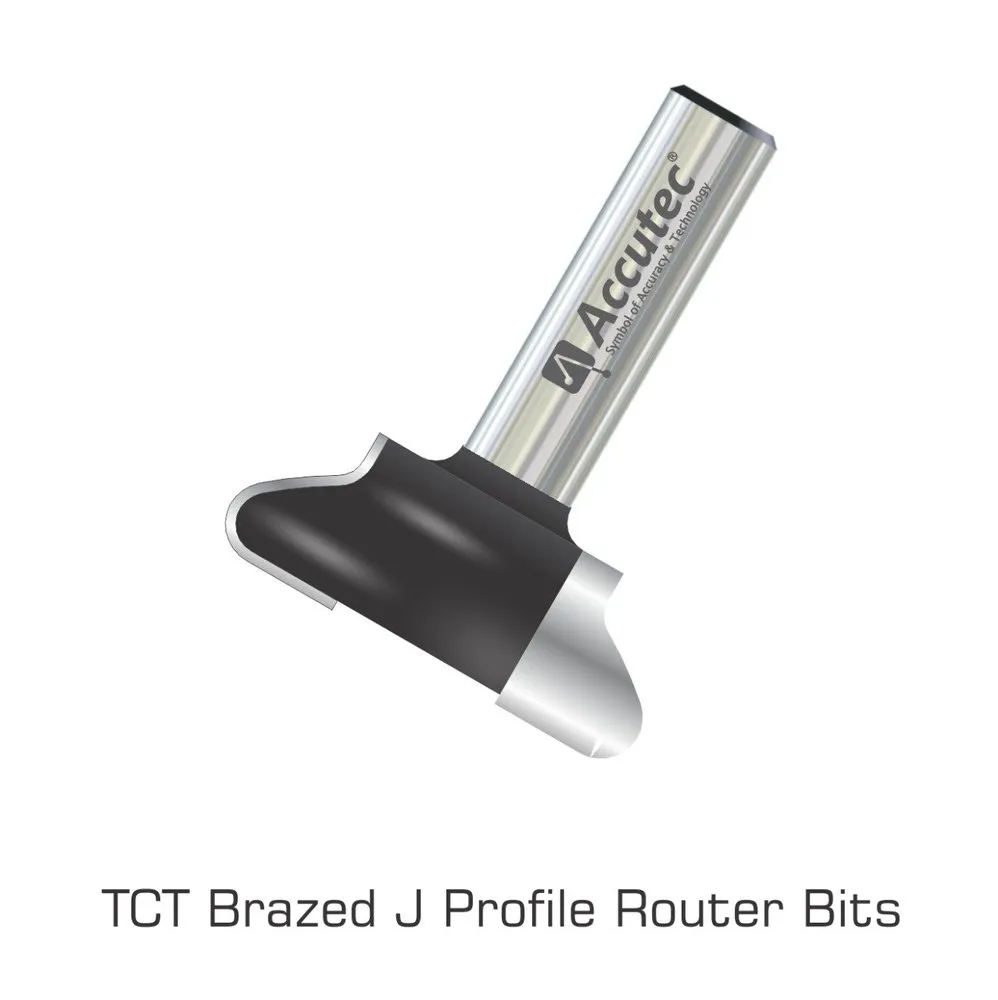 T.C.T NRAZED J PROFILE ROUTER BIT (AT.HLR.101)