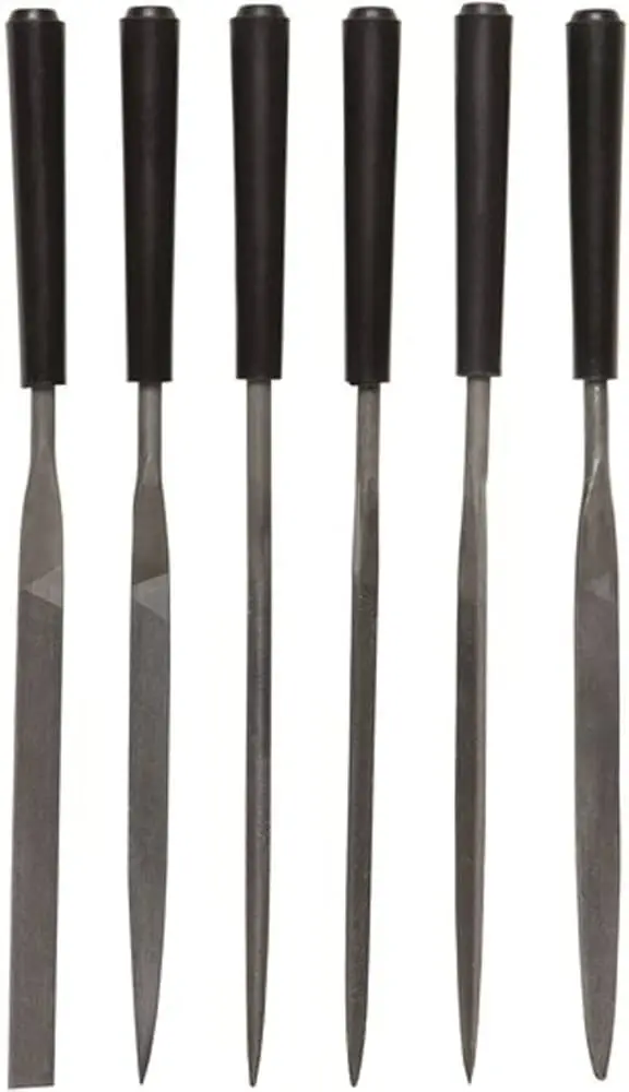 6 PCS STEEL FILE SET MANGO