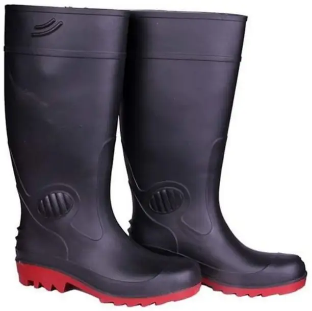 GUM BOOT RED SAHL 6 NO SUPERGOLD