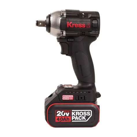 CORDLESS IMPACT WRENCH 400NM 18 V KRESS (KU272.91)