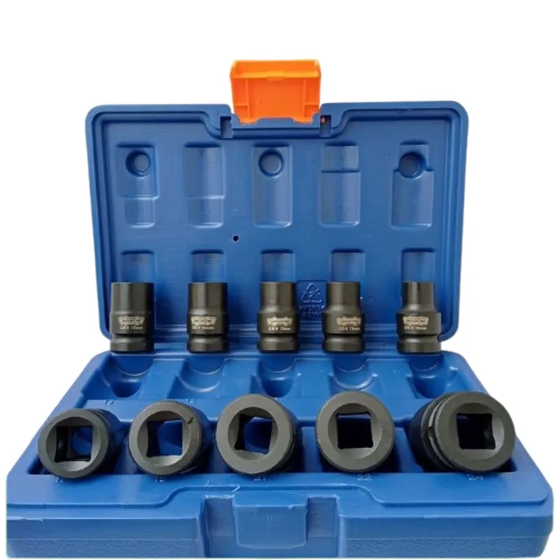 10PCS 1/2" IMPACT SOCKET SET WADFOW (WMS1D01)