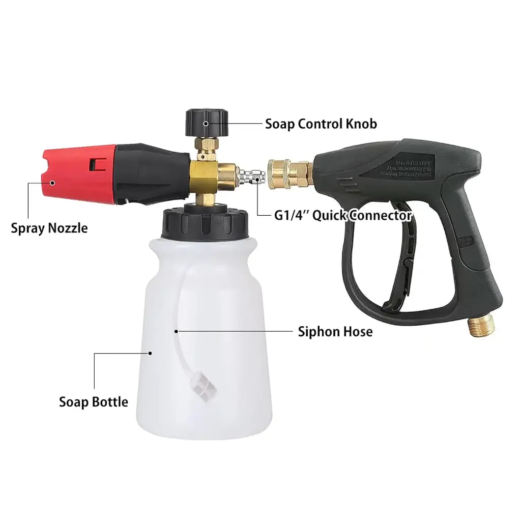 FOAM BOTTLE 1LTR CAZAR