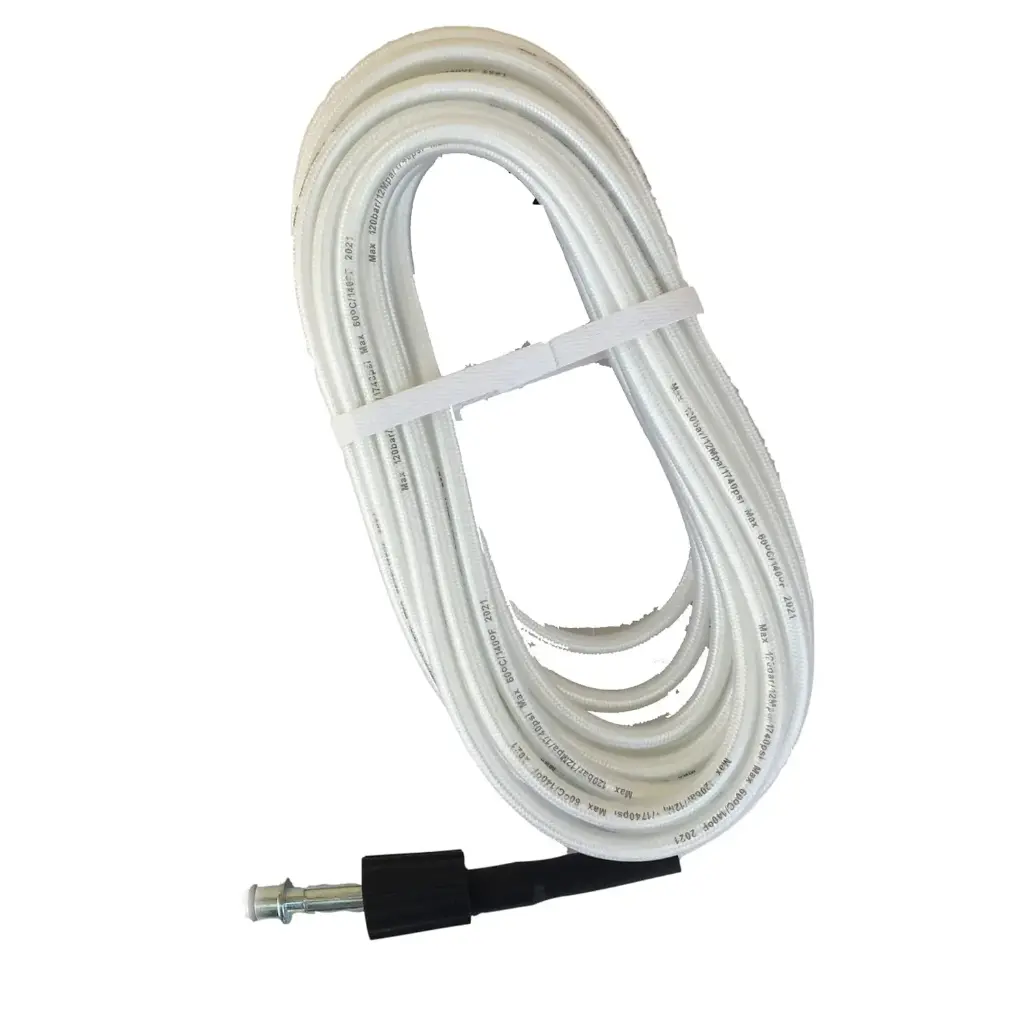 WASHER OUTLET PIPE 11 MTR WHITE