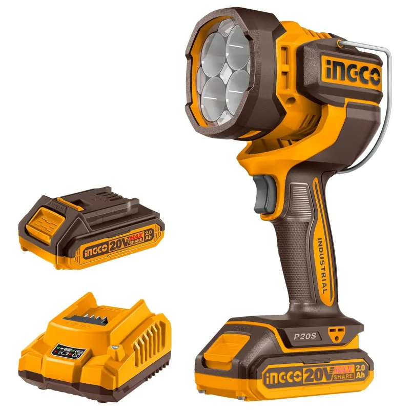 CORDLESS WORK LAMP 20V INGCO (CWLI20881)