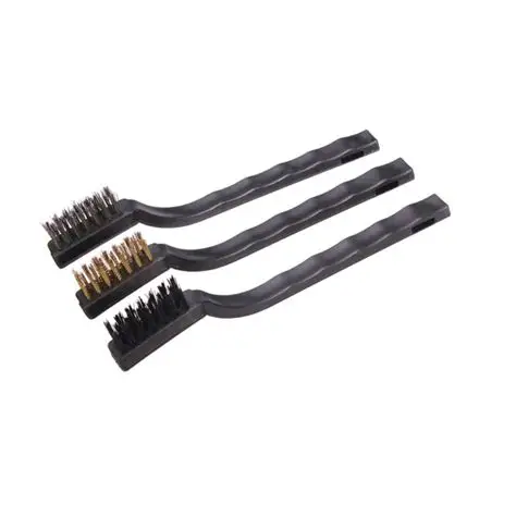[ToolsMart4714] 3PCS MINI WIRE BRUSH SET