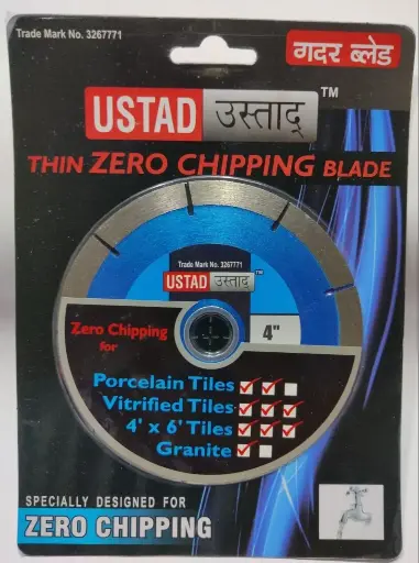[ToolsMart593] ZERO CHIPPING BLADE 4" USTAD 9911