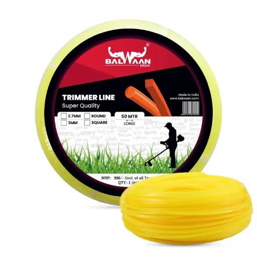 [ToolsMart936] TRIMMER LINE 3MM BALWAAN -55MTR