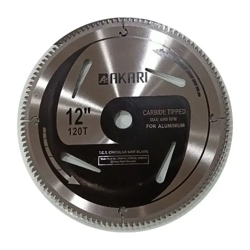 ALUMINIUM SAW BLADE 12" 120T AKARI