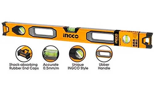 [ToolsMart4725] SPIRIT LEVEL MAGNETIC 100CM INGCO (HSL08100)