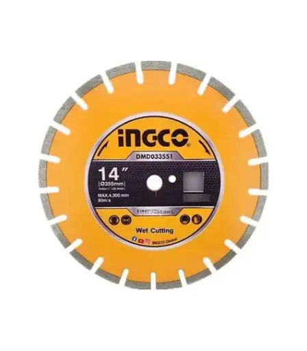 [ToolsMart4778] DIAMOND CUTTING DISC 14" INGCO (DMD033551)