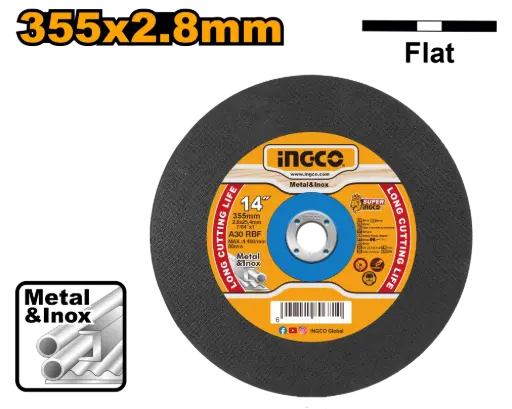 [ToolsMart240] CUTTING WHEEL14" INGCO (MCD253552)