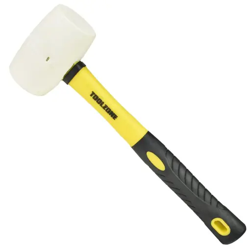 [ToolsMart4800] PYTHON RUBBER HAMMER WHITE FIBER 13" (60611135)