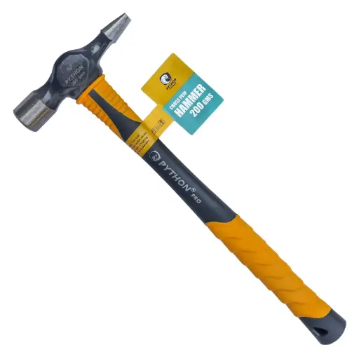 [ToolsMart4792] PYTHON CROSS PIN HAMMER 300GM FIBER (60411494)
