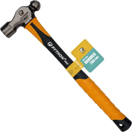 [ToolsMart4785] PYTHON BALL PIN HAMMER 200GM FIBER (60411476)