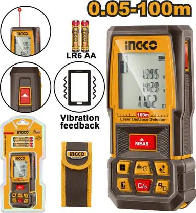[ToolsMart4894] LASER DISTANCE 100MTR INGCO (HLDD1008)