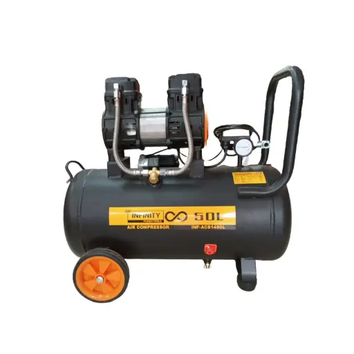 [ToolsMart6165] OIL FREE COMPRESSOR 50LTR INFINITY (ACS1450L)