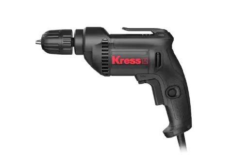 [ToolsMart5077] ELECTRIC DRILL 350W 10MM KRESS (KU108K)