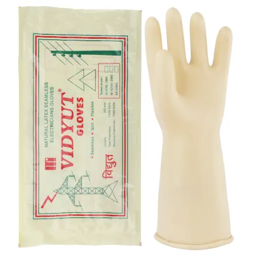 [ToolsMart6463] VIDYUT ELECTRICAL GLOVES 11 KV