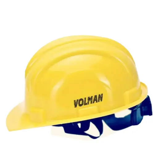 [ToolsMart5049] SAFETY HELMET YELLOW VOLMAN