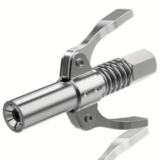 [ToolsMart6117] DOUBLE HANDLE GREASE GUN COUPLER