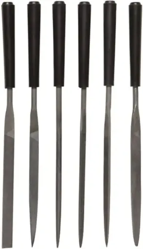 [ToolsMart6294] 6 PCS STEEL FILE SET MANGO
