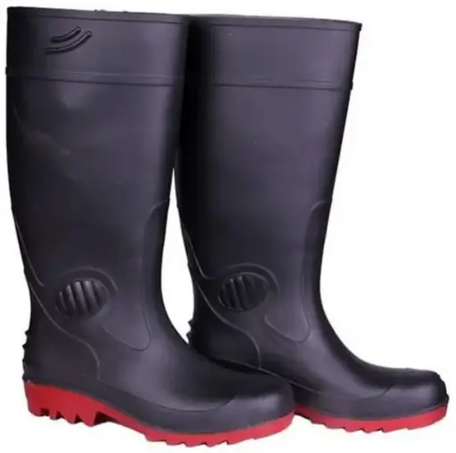 [ToolsMart6291] GUM BOOT RED SAHL 6 NO SUPERGOLD
