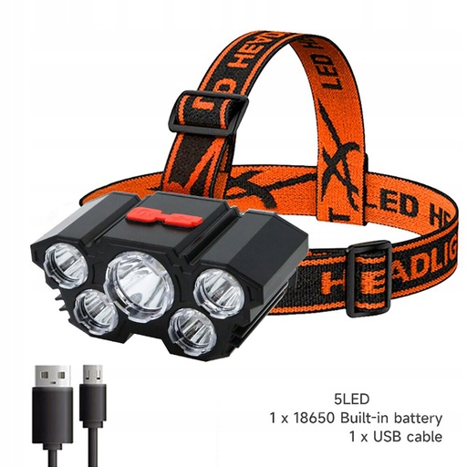 [TMI-6003] HEADLAMP BLACK L-T21