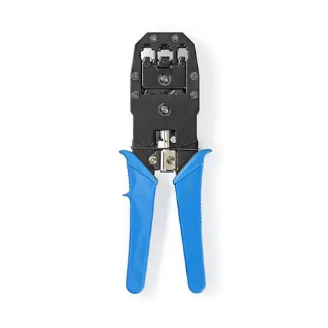 [ToolsMart6002] CRIMPING TOOL BLUE RJ-45
