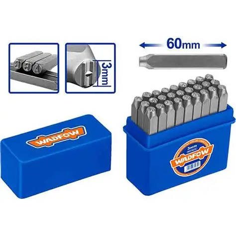 [ToolsMart6063] 27 PCS LETTER PUNCH SET WADFOW (WCC9276)