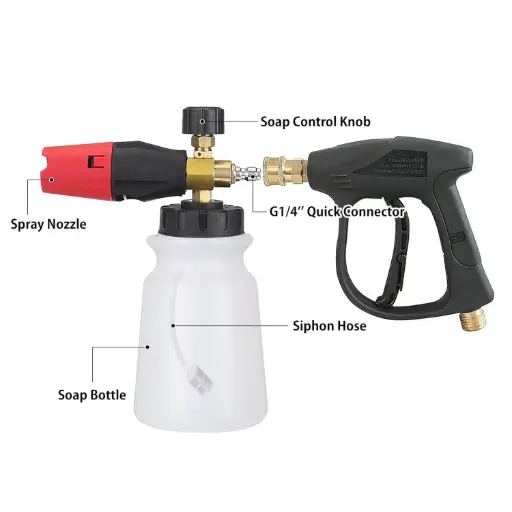 [ToolsMart6134] FOAM BOTTLE 1LTR CAZAR