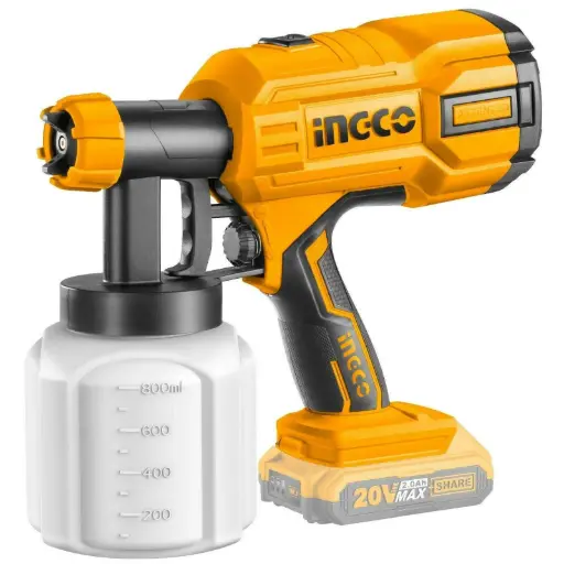 [ToolsMart6149] CORDLESS SPARAY GUN 20V INGCO (CSGLI2001)