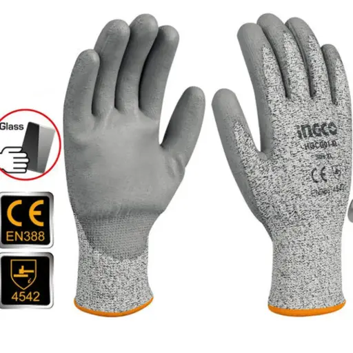 [ToolsMart6175] CUT RESISTANCE GLOVES INGCO (HGCG02-XL)-18%