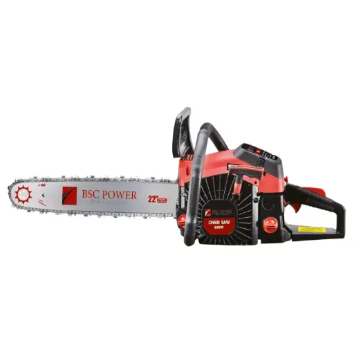 [ToolsMart6222] GASOLINE CHAINSAW 62CC 18" BSC POWER (6258)