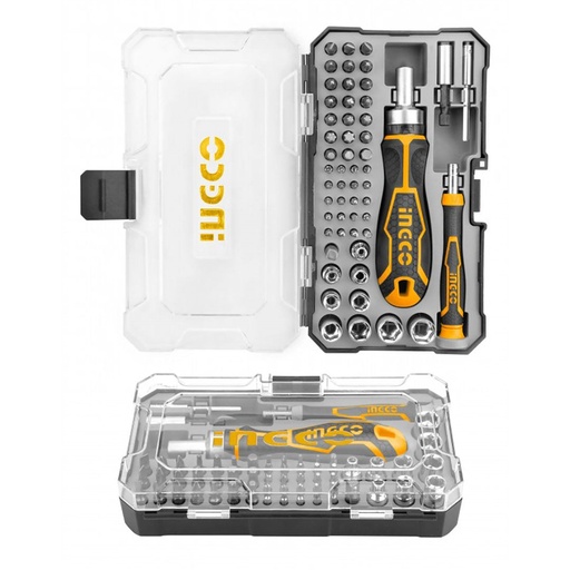 [ToolsMart6254] 55 PCS SCREWDRIVER SET INGCO (HKSDB0558)