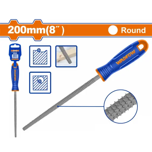 [ToolsMart6385] ROUND WOOD FILE WADFOW (WFE8848)