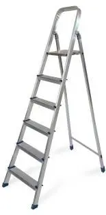 [ToolsMart6493] DOMESTIC STEEL LADDER 6 STEP DOLLAR