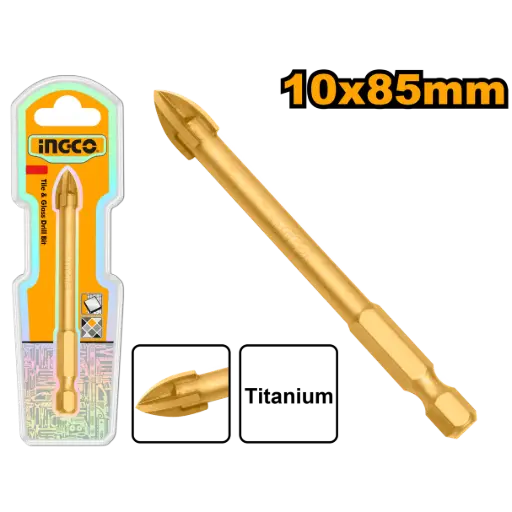 [ToolsMart6492] TILE & GLASS DRILL BIT 10MM INGCO (DBG1131008)