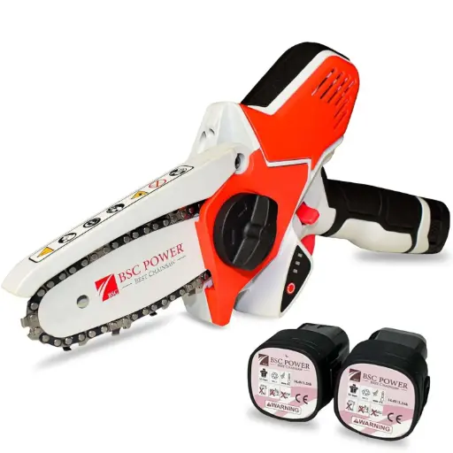 [ToolsMart6498] CORDLESS CHAINSAW 5" BSC POWER (A-1758)
