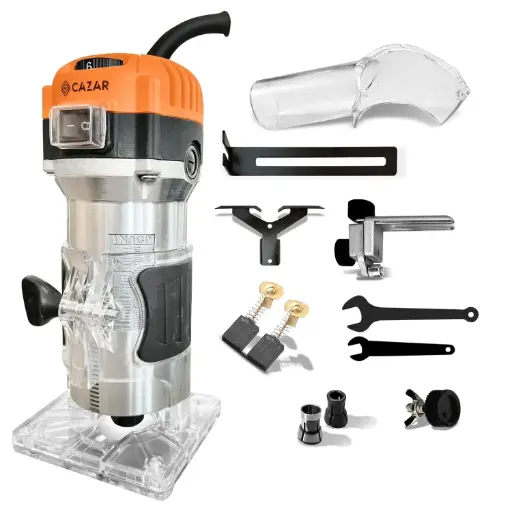 [ToolsMart6567] LAMINATE TRIMMER 710W CAZAR (CZ-TVS036)