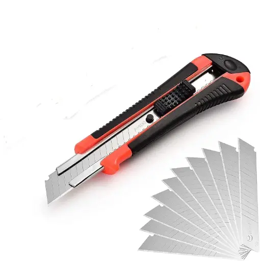 [ToolsMart6580] SNAP-OFF BLADE KNIFE 18MM HAMMRILL (AP-68)