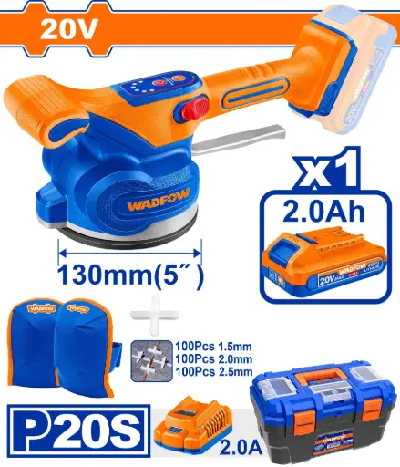 [ToolsMart6926] CORDLESS TILE VIBRATOR 20V WADFOW (WTVM1D128)