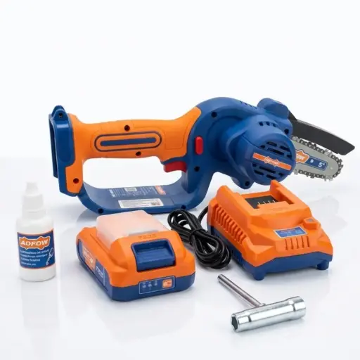 [ToolsMart6923] CORDLESS CHAINSAW 5" WADFOW (WCLP556)