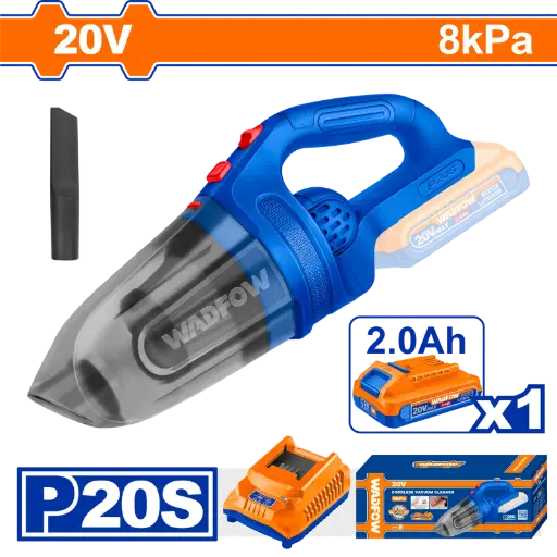 [ToolsMart6927] CORDLESS VACCUM CLEANER 20V WADFOW (WLV20201)