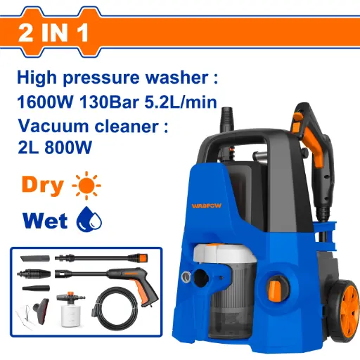 [ToolsMart7001] PRESSURE WASHER WITH VACCUM CLEANER (WHP4A16)