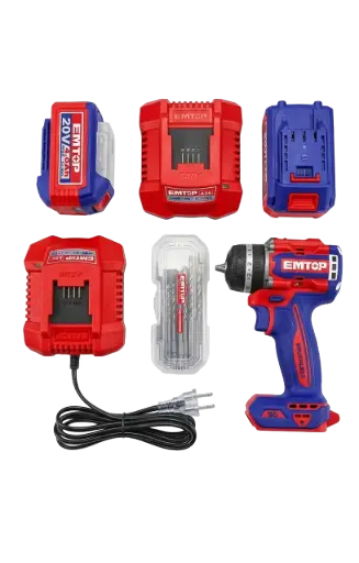 [ToolsMart7138] CORDLESS IMPACT DRILL 96Nm EMTOP (ECIDL20968)